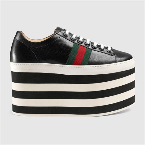 sneakers gucci con plateau|Gucci Sneakers for Women .